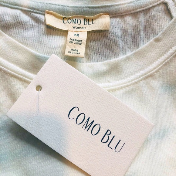 Comu Blu 2-Piece Tie Dye Watercolor Loungewear Set. NWT! Sz 1X, 2X & 3X - Picture 8 of 11